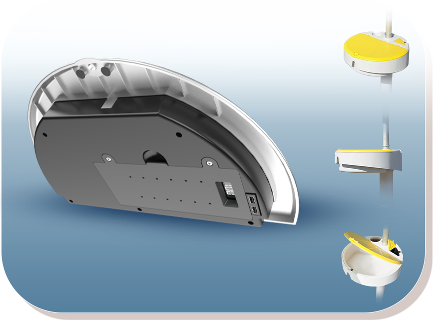 Automatic umbrella — retrofit kit